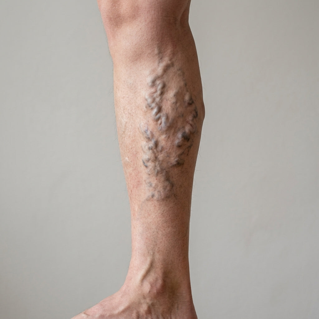 Before using Varicose Vein Patch